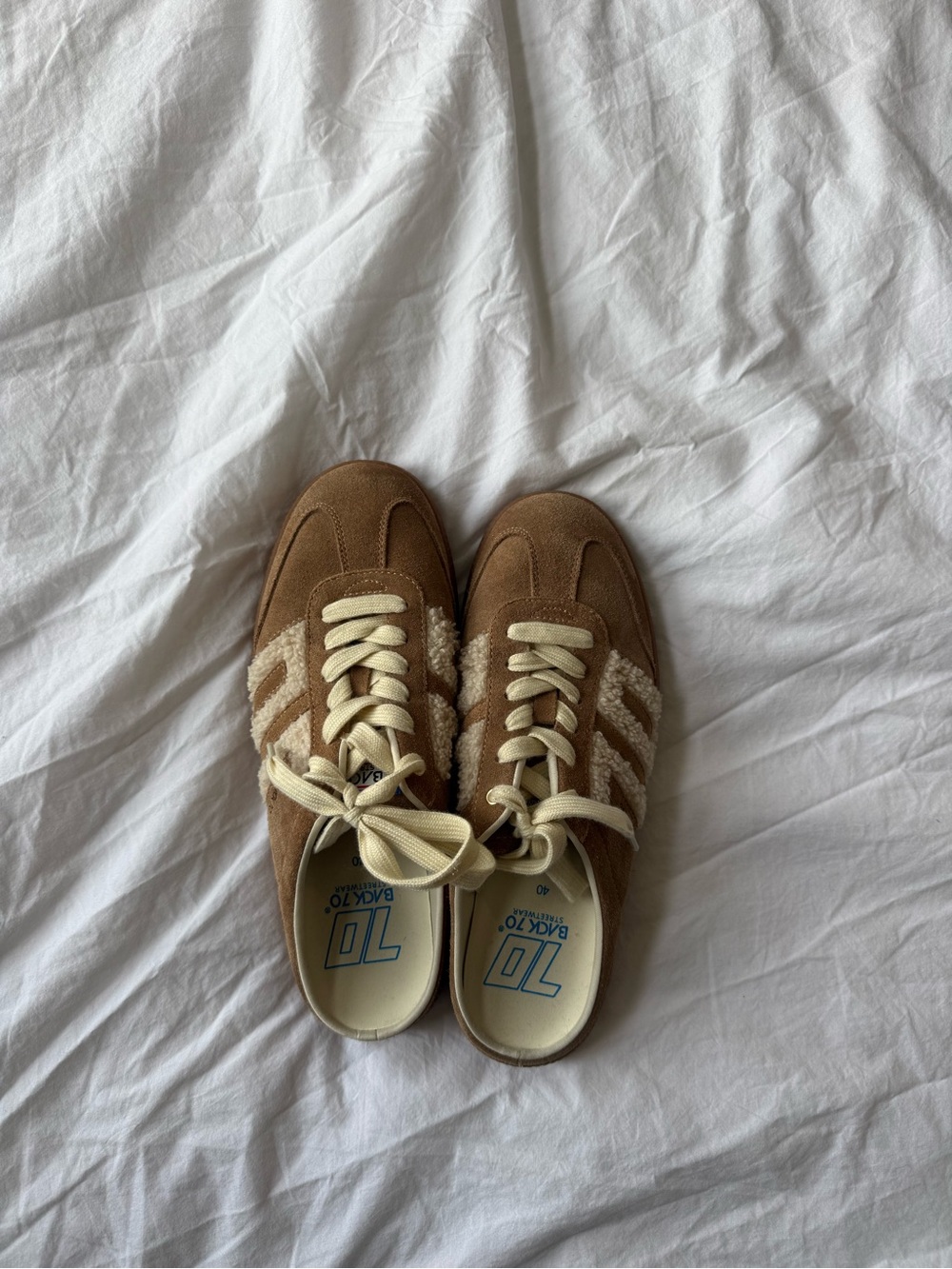 Back70 Easter Mules Size 9 Tobacco